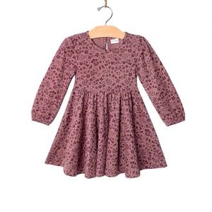 Fall Plum Twirl Dress